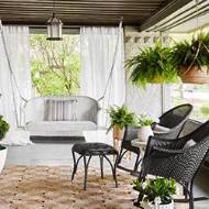 Picture of ALL SEASONS SETTEE SWING WITH PADDED SEAT