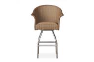 Picture of ALL SEASONS SWIVEL BAR STOOL WITH PADDED SEAT
