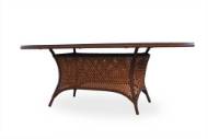 Picture of GRAND TRAVERSE 84" OVAL UMBRELLA DINING TABLE