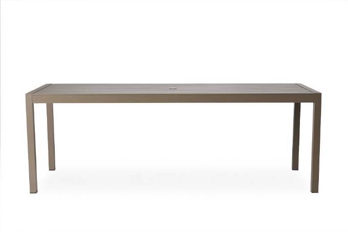 Picture of MILAN 87" RECTANGULAR UMBRELLA DINING TABLE