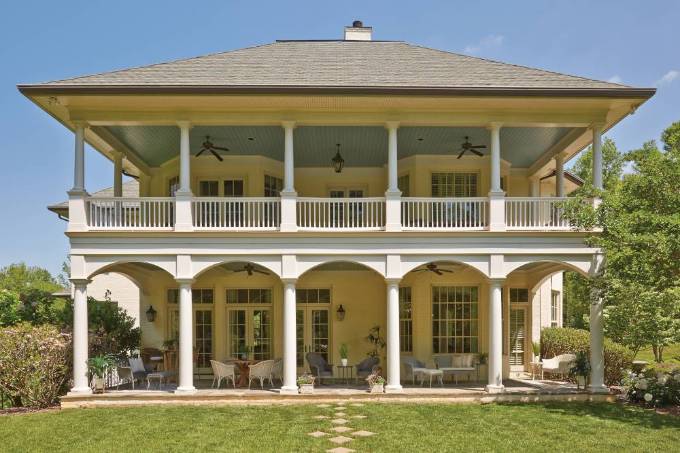 Picture of ALL SEASONS HIGH BACK PORCH ROCKER WITH PADDED SEAT