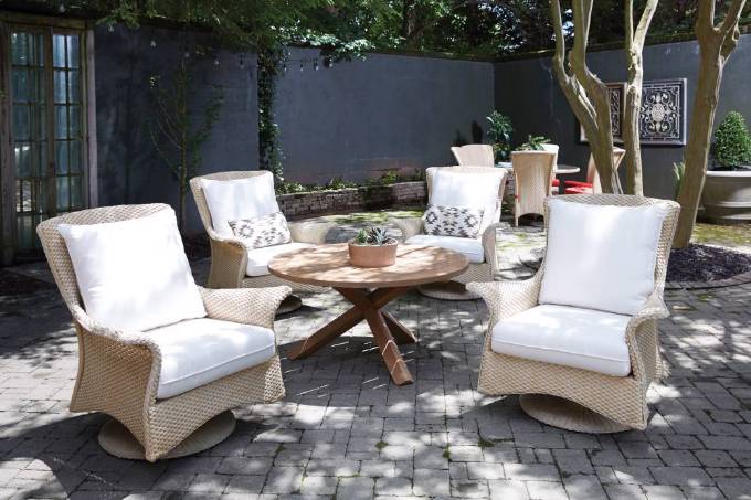 Picture of MANDALAY SWIVEL ROCKER LOUNGE CHAIR