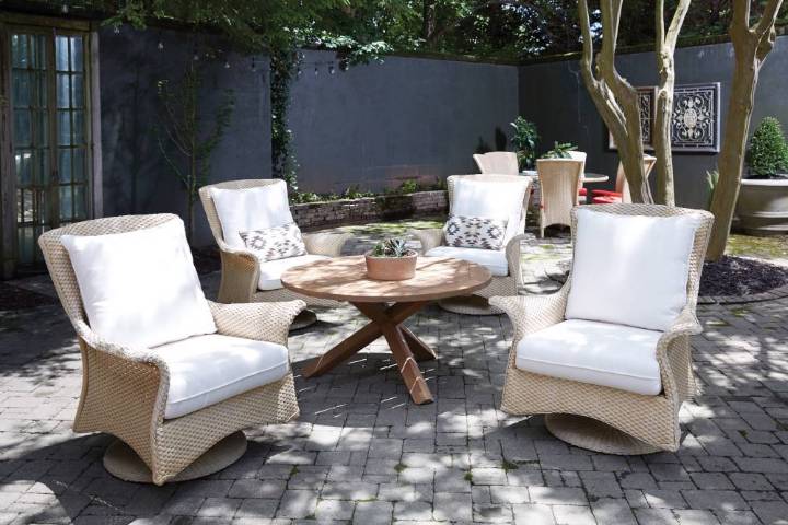 Picture of MANDALAY SWIVEL ROCKER LOUNGE CHAIR