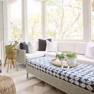 Picture of ELEMENTS ARMLESS LOUNGE CHAIR WITH LOOM BACK