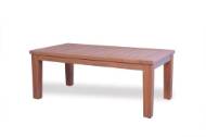 Picture of TEAK 45" RECTANGULAR TAPERED LEG COCKTAIL TABLE