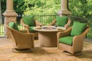 Picture of LOOM 48" ROUND FIRE TABLE