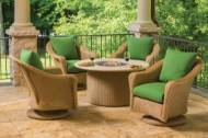 Picture of LOOM 48" ROUND FIRE TABLE