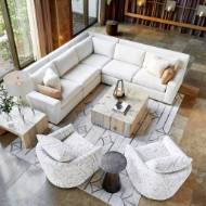 Picture of Willow Sectional with Chottoman-ON FLOOR