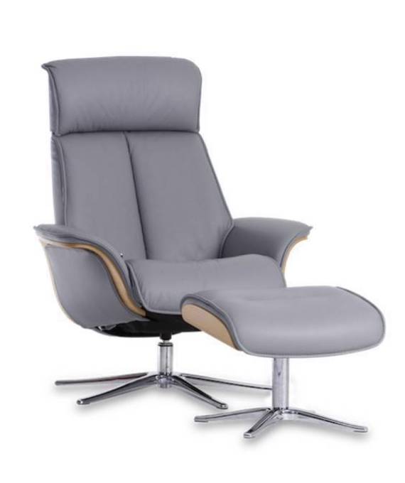 Picture of Space Chair 5400 and Ottoman-ON THE FLOOR