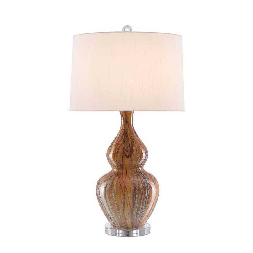 Picture of KOLOR BROWN TABLE LAMP