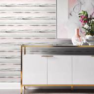 Picture of HORIZON STRIPE PEEL-AND-STICK LUXE HAVEN WALLPAPER