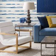 Picture of HORIZON STRIPE PEEL-AND-STICK LUXE HAVEN WALLPAPER
