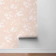 Picture of FLORAL MIST PEEL-AND-STICK LUXE HAVEN WALLPAPER
