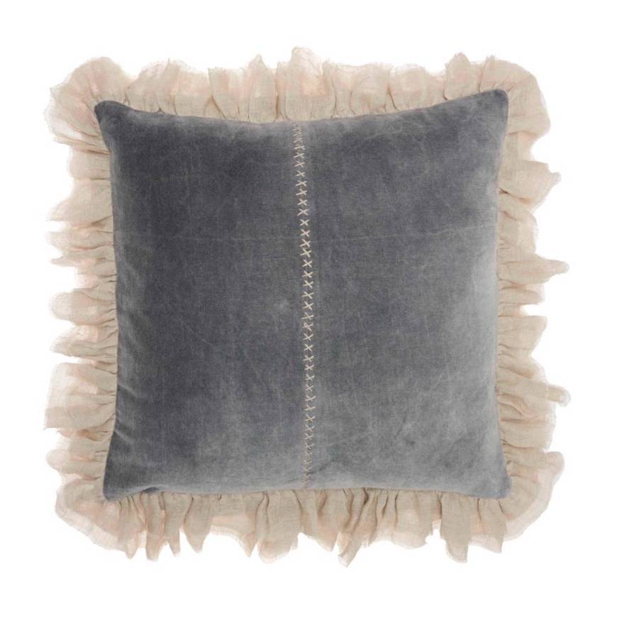 Picture of LIFESTYLE GE903 VELVET COTTON THROW PILLOW