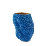 Picture of JACKFRUIT COBALT BLUE VASE