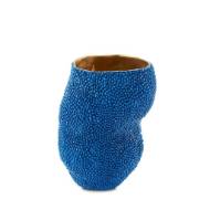 Picture of JACKFRUIT COBALT BLUE VASE