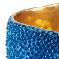 Picture of JACKFRUIT COBALT BLUE VASE