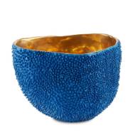Picture of JACKFRUIT COBALT BLUE VASE