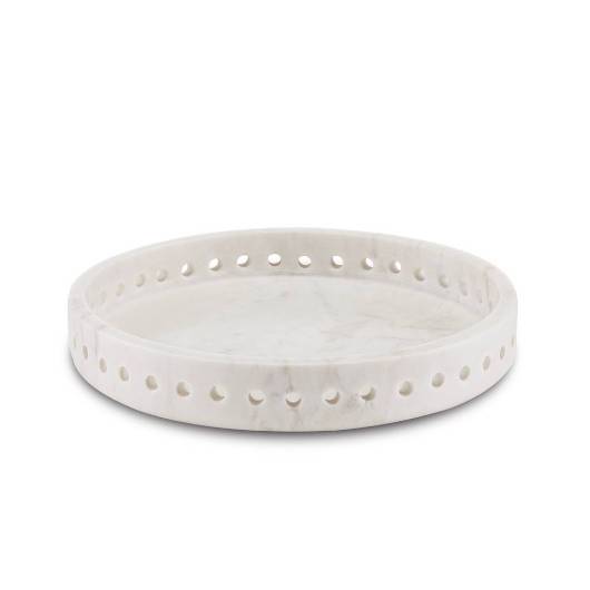 Picture of FREYA WHITE MARBLE TRAY