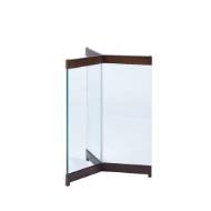 Picture of AVA ROUND GLASS PEDESTAL DINING TABLE