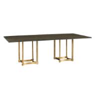Picture of STELLA GOLD RECTANGULAR DOUBLE PEDESTAL DINING TABLE