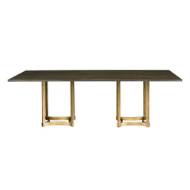Picture of STELLA GOLD RECTANGULAR DOUBLE PEDESTAL DINING TABLE
