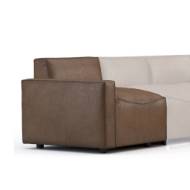 Picture of AUSTIN LEATHER SECTIONAL ARM CHAIR