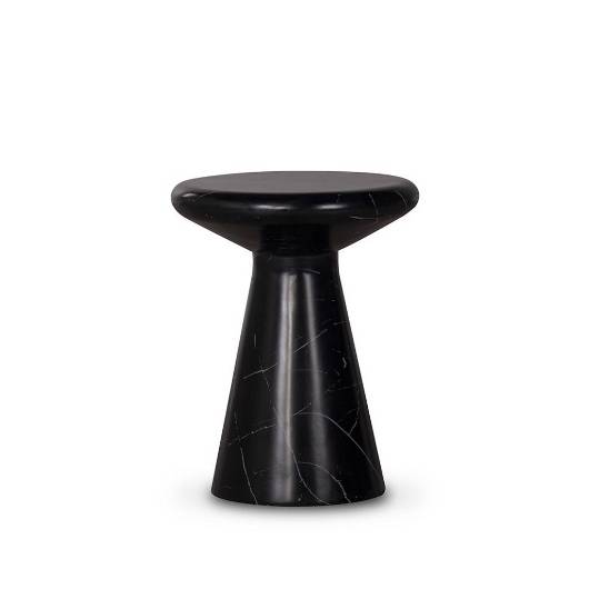 Picture of BURI MARBLE CONCRETE ACCENT TABLE