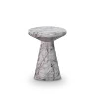 Picture of BURI MARBLE CONCRETE ACCENT TABLE