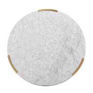 Picture of CHLOE LARGE MARBLE TOP COCKTAIL TABLE