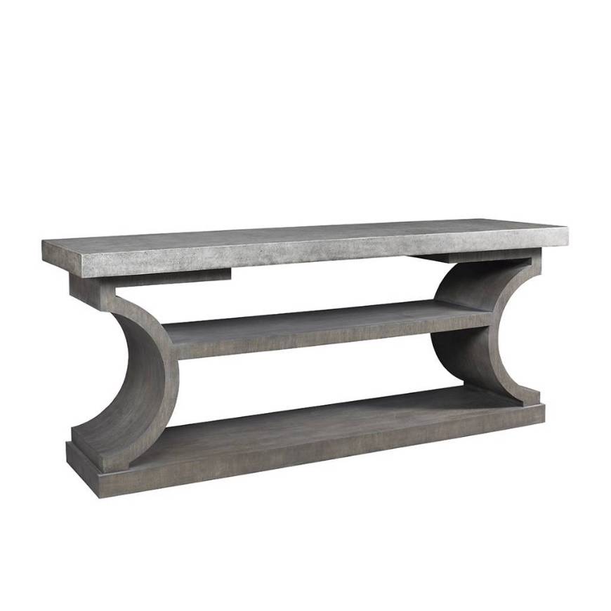Picture of KOSTAS CONCRETE TOP CONSOLE TABLE