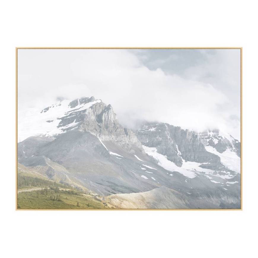 Picture of SNOW PEAKS THROUGH THE FOG