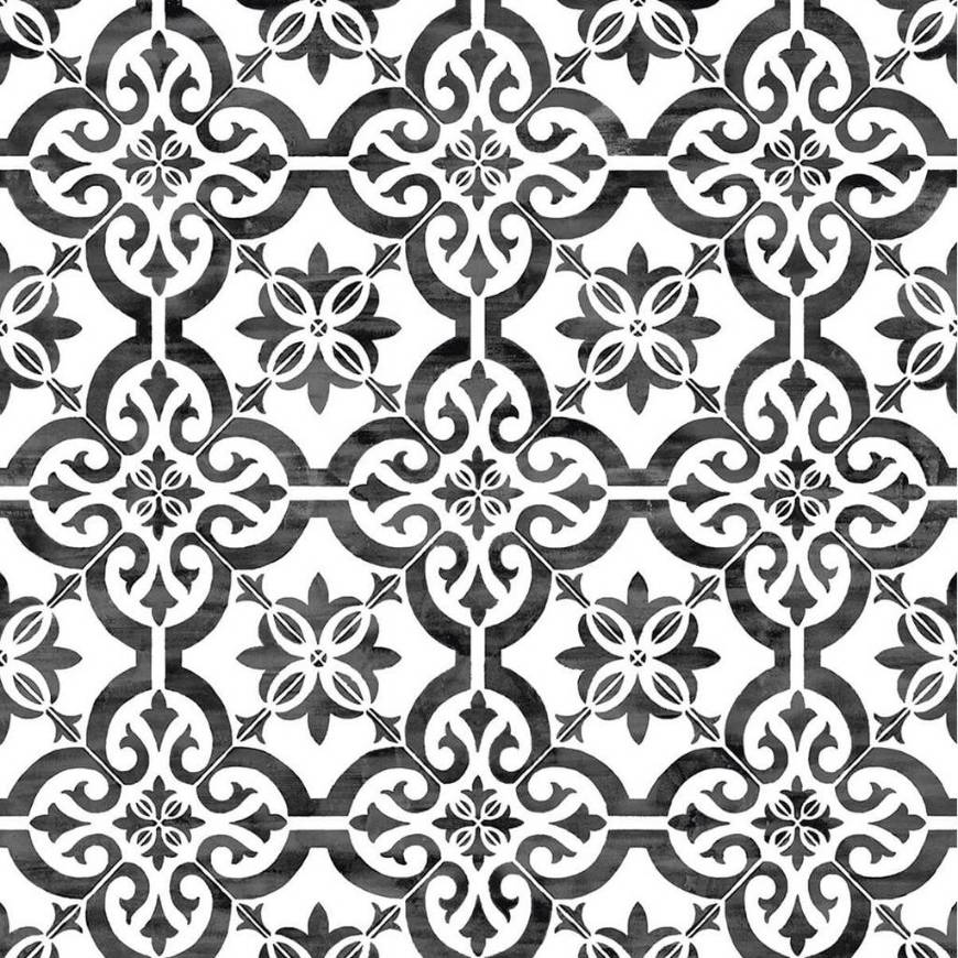 Picture of PORTO TILE PEEL-AND-STICK LUXE HAVEN WALLPAPER