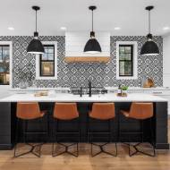 Picture of PORTO TILE PEEL-AND-STICK LUXE HAVEN WALLPAPER