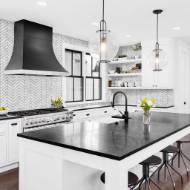 Picture of MARBLED CHEVRON PEEL-AND-STICK LUXE HAVEN WALLPAPER
