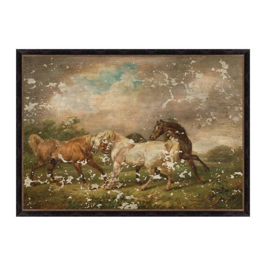 Picture of HORSES UPON THE STORMY SKY