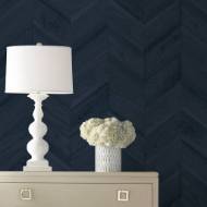 Picture of KEONE BAY CHEVRON COASTAL HAVEN WALLPAPER