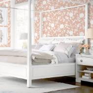 Picture of KAUAI BIRD TOILE COASTAL HAVEN WALLPAPER