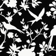 Picture of KAUAI BIRD TOILE COASTAL HAVEN WALLPAPER