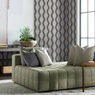 Picture of CARINA LEAF OGEE COASTAL HAVEN WALLPAPER