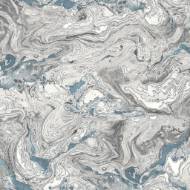 Picture of FAUX MARBLE PEEL-AND-STICK LUXE HAVEN WALLPAPER
