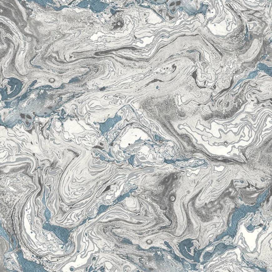 Picture of FAUX MARBLE PEEL-AND-STICK LUXE HAVEN WALLPAPER