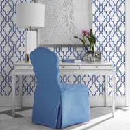 Picture of COASTAL LATTICE PEEL-AND-STICK LUXE HAVEN WALLPAPER
