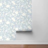 Picture of MONO TOILE PEEL-AND-STICK LUXE HAVEN WALLPAPER