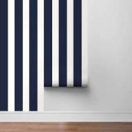Picture of DESIGNER STRIPE PEEL-AND-STICK LUXE HAVEN WALLPAPER