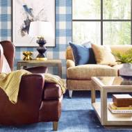 Picture of RUGBY GINGHAM LUXE RETREAT WALLPAPER