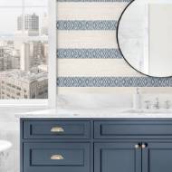 Picture of ALANI GEO STRIPE COASTAL HAVEN WALLPAPER