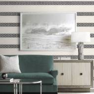 Picture of ALANI GEO STRIPE COASTAL HAVEN WALLPAPER