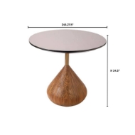 Picture of SANTORINI SIDE TABLE |  NATURAL