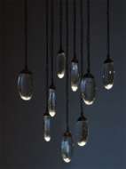 Picture of CELESTIAL PEBBLE CHANDELIER ROUND